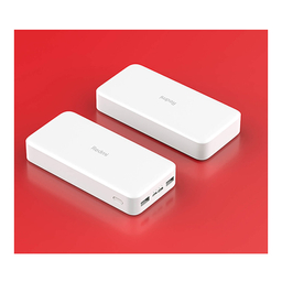 پاوربانک شیائومی مدل Redmi Power Bank ظرفیت 20000 میلی آمپر رنگ سفید