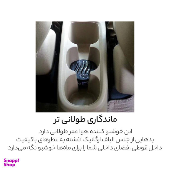 خوشبو کننده خودرو آریون مدل Ken Black Crystal