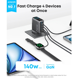 شارژر دیواری 140 وات انکر مدل B2697KZ1 (PD3.1) Zolo سه پین UK به همراه کابل U