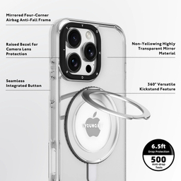کاور یانگ کیت مدل Fulcrum series Rotating Bracket مناسب برای گوشی موبایل اپل iPhone 16 Pro Max