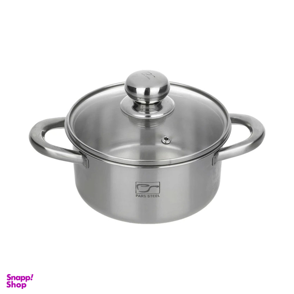 قابلمه پارس استیل مدل کف سه لایه 160 سایز 16