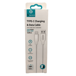 کابل شارژ USB به Type-C خنجی مدل KH-C107 طول 1 متر