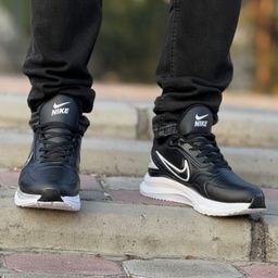 کتانی مردانه طرح نایکی مدل زوم کد NDRNA5001 رنگ مشکی