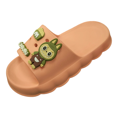 دمپایی زنانه زیتون مدل ویدا لبوبو ویانزا رنگ کالباسی