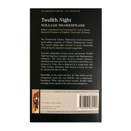 کتاب Twelfth Night اثر شکسپیر انتشارات وردز ورث ادیشن