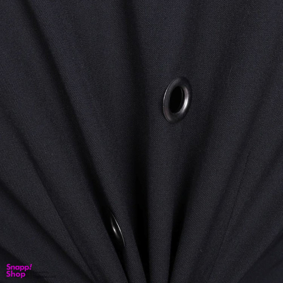 کت زنانه گره استایل مدل قوی سیاه رنگ مشکی