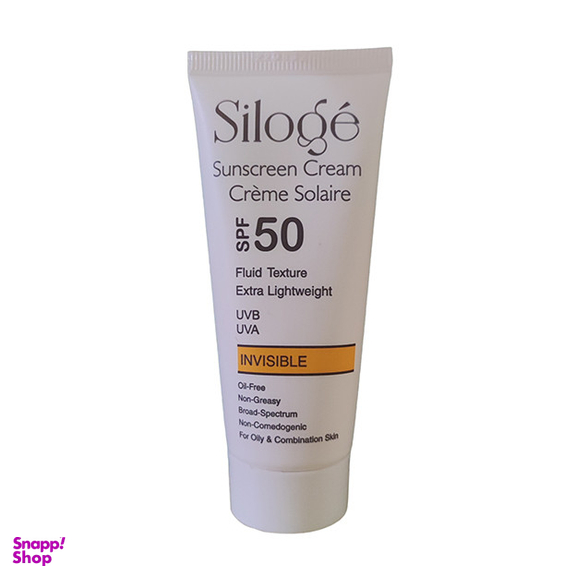 کرم ضد آفتاب سیلوژه SPF 50 مدل TEXTURE ‌بدون رنگ مناسب پوست‌ های چرب و مختلط حجم 40 میلی‌ لیتر