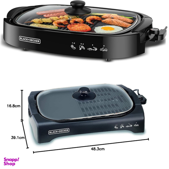گریل برقی بلک اند دکر مدل GH1500-B5