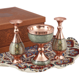 ست هدیه مسی مدل آوین کد 03