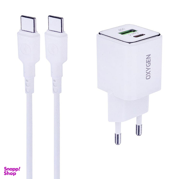 شارژر موبایل اکسیژن کد CH-9 30W به همراه کابل
