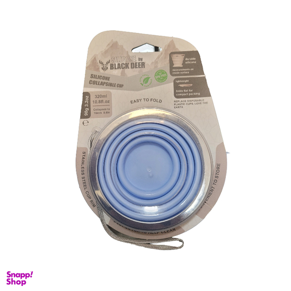 لیوان کوهنوردی بلک دیر مدل Silicone Cup ظرفیت 320 میلی لیتر
