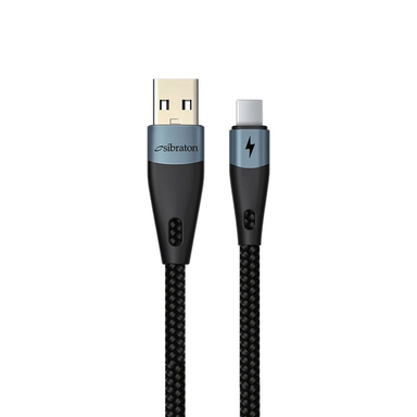 کابل تبدیل USB به USB-C سیبراتون مدل S665C طول 1 متر