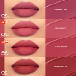 رژ لب مایع او تو او رنگ PR05 Pink Mountain