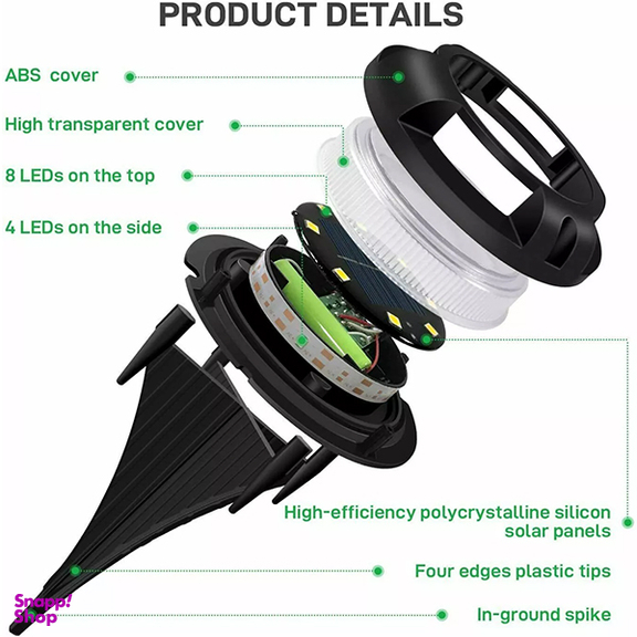 چراغ دفنی خورشیدی مدل C71