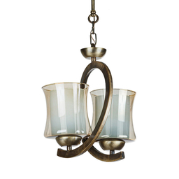 چراغ آویز دو شعله چشمه نور کد B2655/2