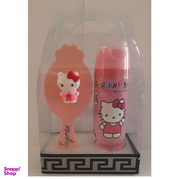 اسپری کودک بوخشا مدل کیتی حجم 200 میلی لیتر به همراه برس