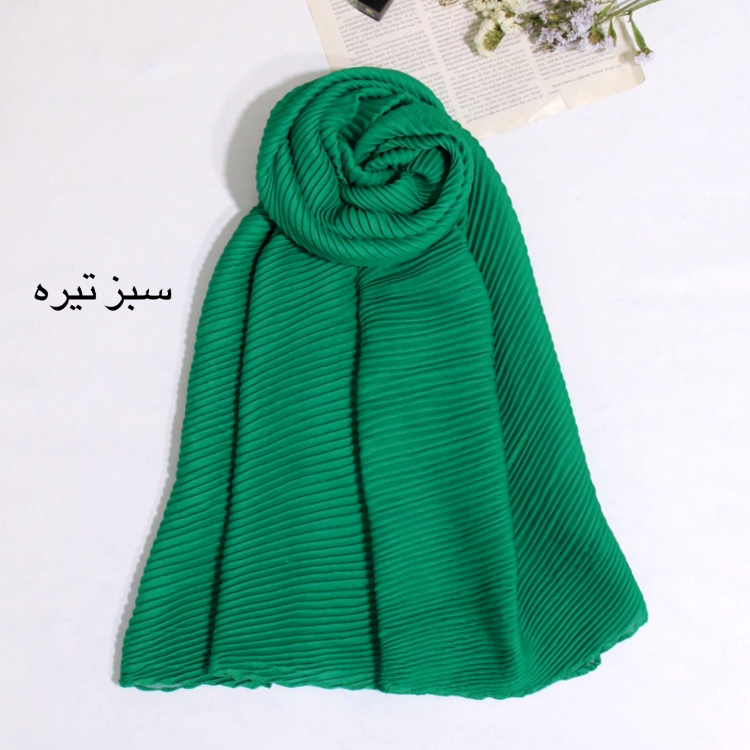 شال ساده پلیسه طرح آرمیتا کد ana9503