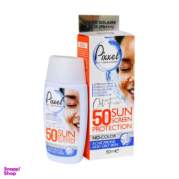 ضدآفتاب پیکسل با SPF50 مناسب پوست‌‌ های جوش دار و چرب
