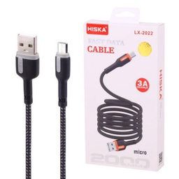 کابل تبدیل USB به MicroUSB هیسکا مدل LX-2022 طول ۱ متر