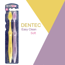 مسواک دن تک مدل Easy Clean با برس خیلی‌ نرم مجموعه 2 عددی