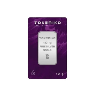 شمش نقره 999.9 عیار توکنیکو کد 01