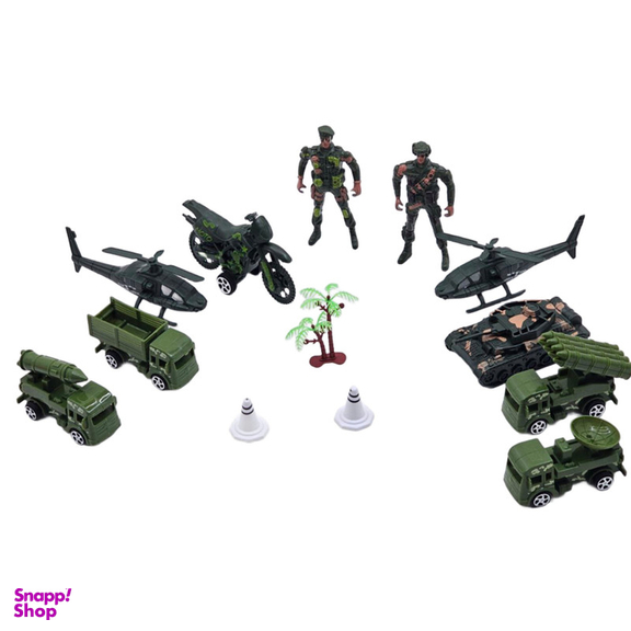 ست اسباب بازی جنگی ناب سل مدل فرمانده مجموعه 13 عددی