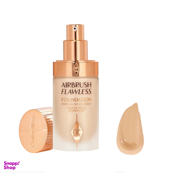 کرم پودر شارلوت تیلبری مدل Airbrush Flawless شماره 4 حجم 30 میلی لیتر