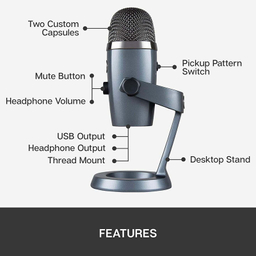 میکروفون بلو (Blue) مدل Yeti Nano