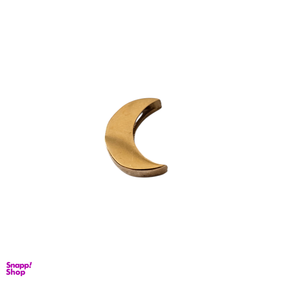 پلاک گردنبند طلا 18 عیار زنانه طرح ماه کد 5567