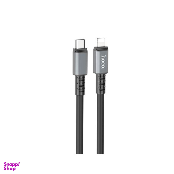کابل تبدیل USB-C به لایتنینگ هوکو مدل X85 20W طول 1 متر