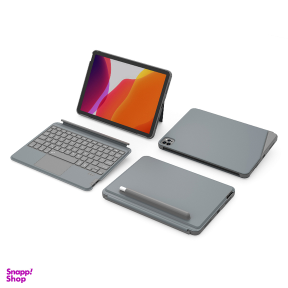 کاور و کیبورد تبلت ویوو مدل Combo Touch Keyboard مناسب اپل iPad 10.9/11