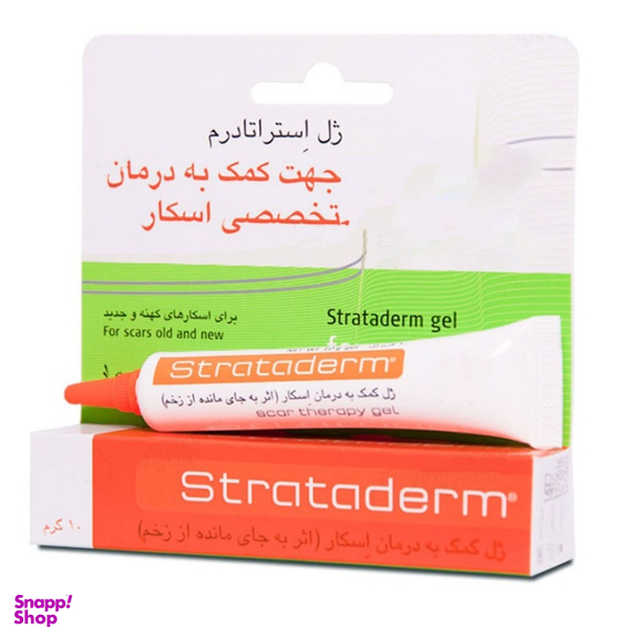 ژل استراتادرم استرات فارما مدل رفع ترک وزن 10 گرم