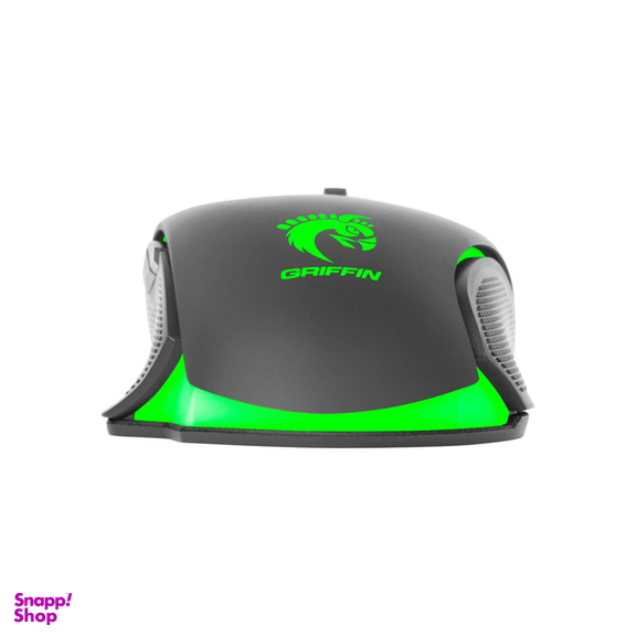 ماوس باسیم گیمینگ گرین مدل GM604-RGB