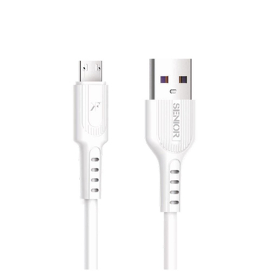کابل دیتا USB به MicroUSB کی اف-سنیور کد KF Senior S21-M طول 1 متر