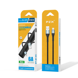 کابل تبدیل USB به Micro USB پی زد ایکس مدل S-07
