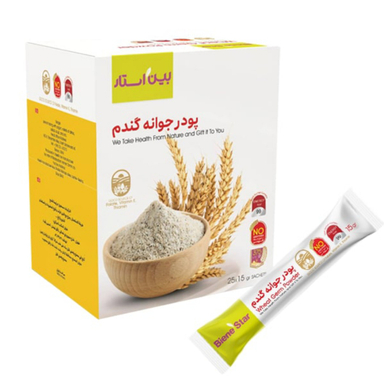 پودر جوانه گندم بین استار بسته 2۵ عددی