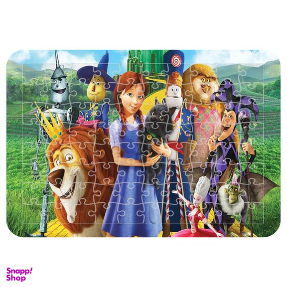 پازل 54 تکه اطلس آبی طرح کارتون آلیس در سرزمین عجایب  مدل P1628