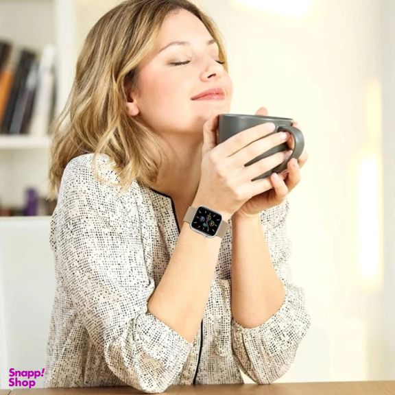 بند ساعت هوشمند آهااستایل مدل WG42-1 مناسب اپل واچ 42/44/45 میلی متر