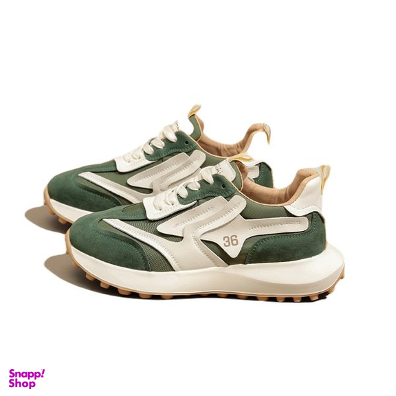 کفش روزمره زنانه هومنیتی مدل WYWFWH360-GRN