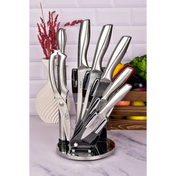 سرویس چاقو آشپزخانه 8 پارچه یونیک کد 5500