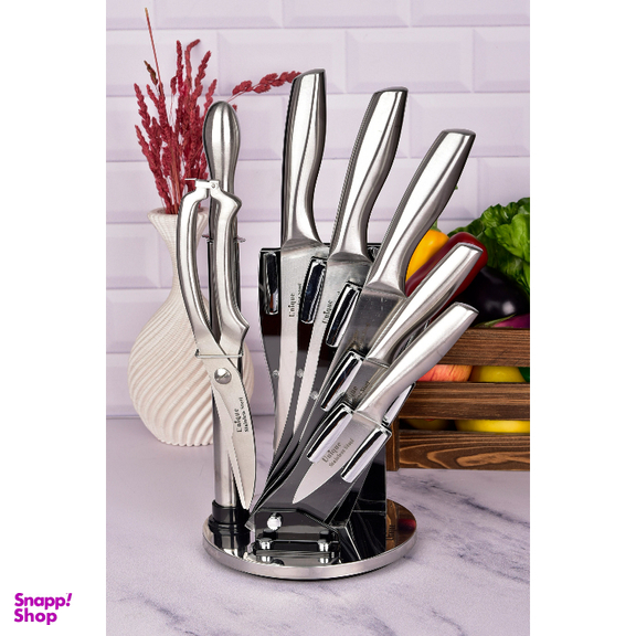 سرویس چاقو آشپزخانه 8 پارچه یونیک کد 5500
