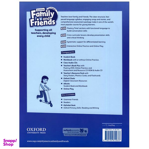 کتاب American Family and Friends 2nd 1 اثر جمعی از نویسندگان انتشارات اکسفورد