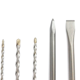 مته و قلم چهار شیار ساختمانی آ ا گ مدل SDS-PLUS مجموعه 5 عددی