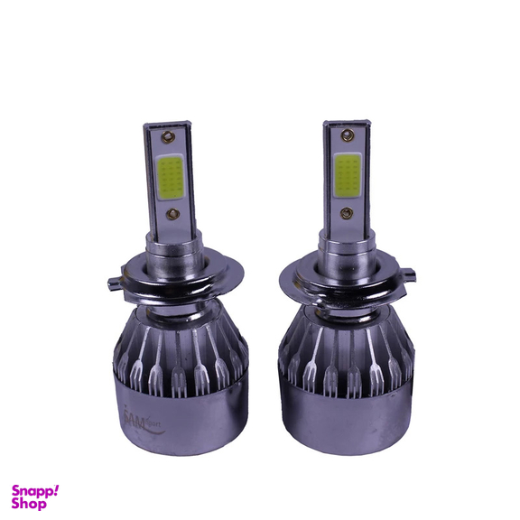 لامپ هدلایت خودرو سام مدل U10 پایه H7 مجموعه 2 عددی
