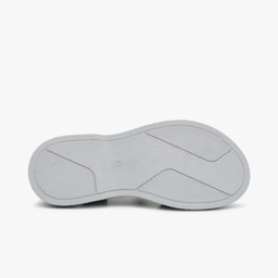 صندل زنانه چرم تهران کد A99T رنگ نقرابی