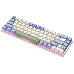 کیبورد باسیم مخصوص بازی تی-دگر مدل Viator T-TGK325 Rainbow