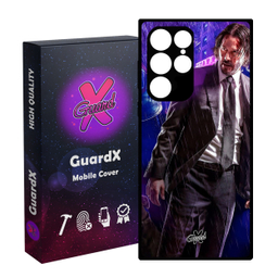 کاور موبایل گارد ایکس طرح John Wick مدل Glass10124 مناسب سامسونگ Galaxy S23 Ultra