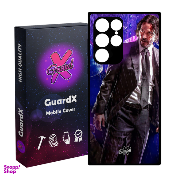 کاور موبایل گارد ایکس طرح John Wick مدل Glass10124 مناسب سامسونگ Galaxy S23 Ultra