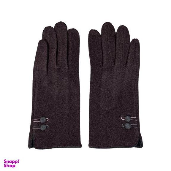 دستکش زنانه مدل دکمه دار کد 8109