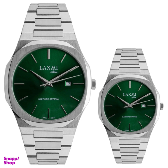 ست ساعت مچی عقربه ای زنانه و مردانه لاکسمی مدل 4-8558